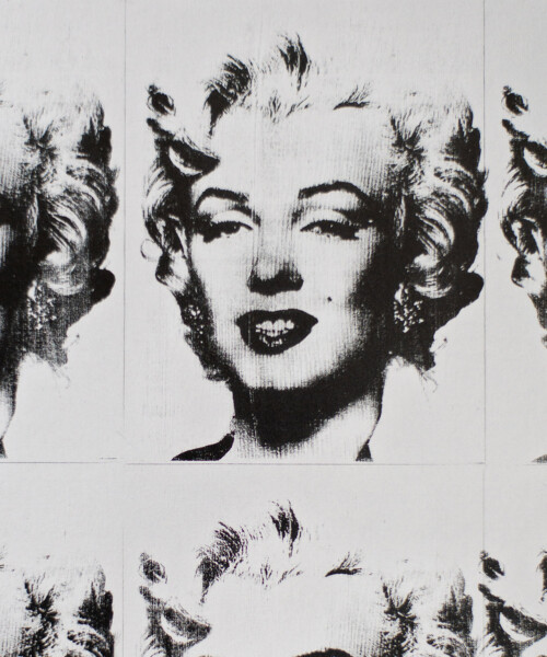 Marilyn in Black and White – アンディー・ウォーホル - LEBENSFARBE 