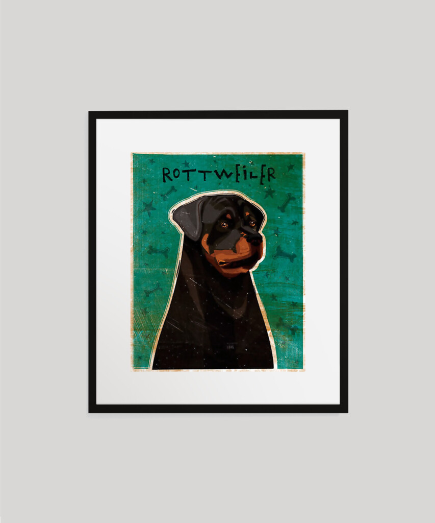 Rottweiler – ジョン・W・ゴールデン - LEBENSFARBE