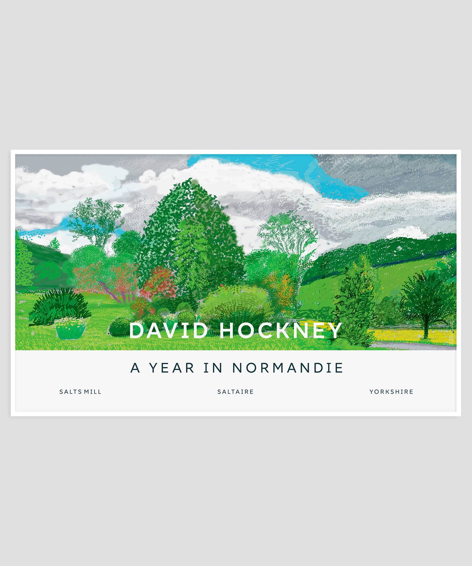 ディビット・ホックニー DAVID HOCKNEY ポスター A Year in Normandie