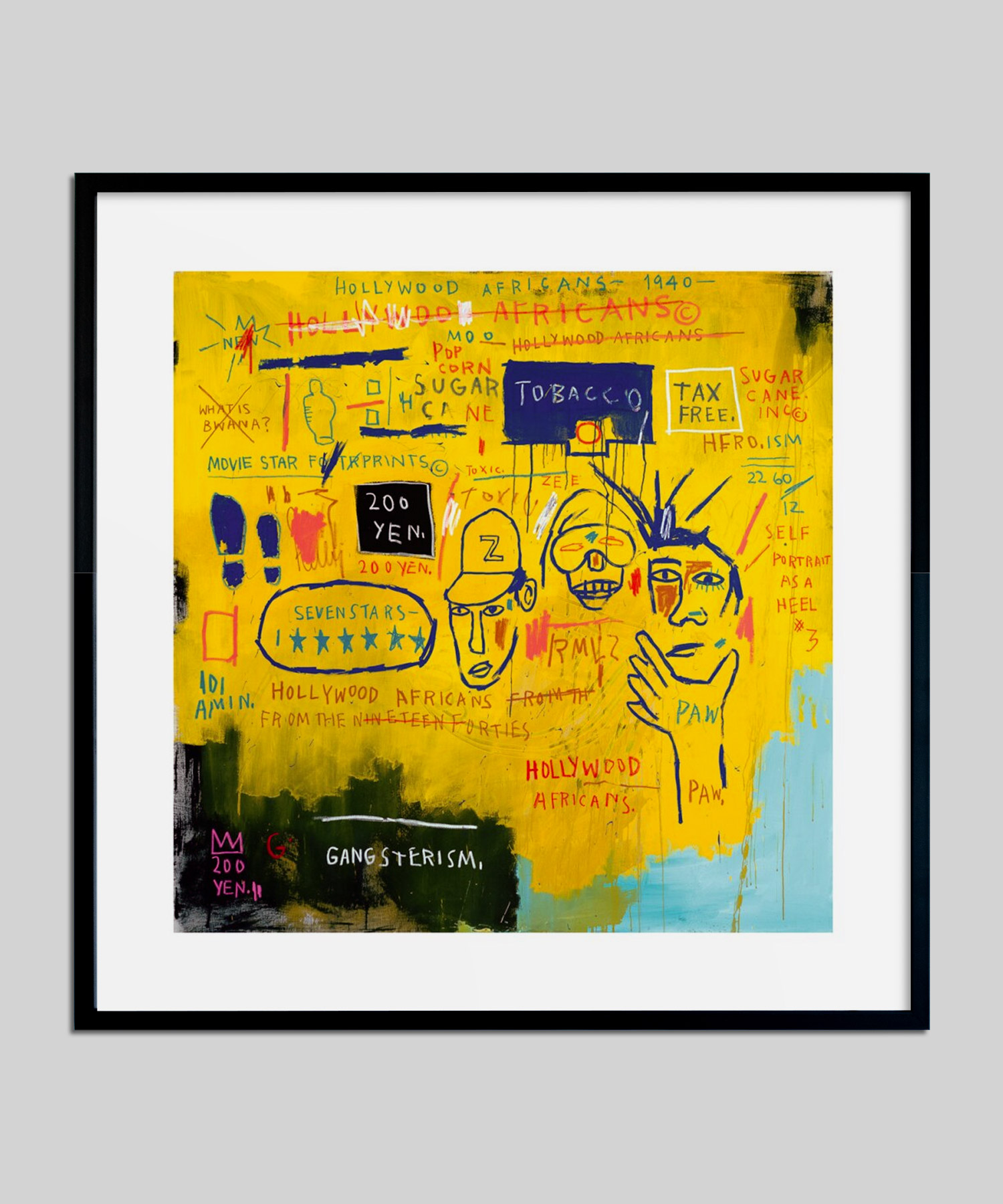 Jean-Michel Basquiat ジャン=ミシェル・バスキア - LEBENSFARBE