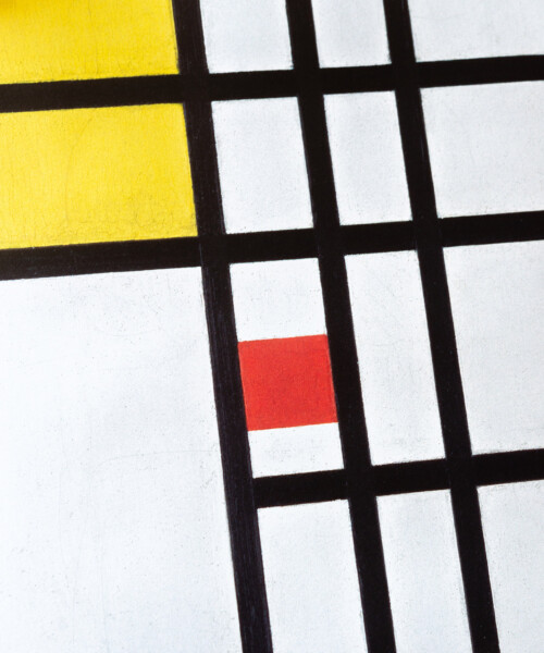 Picture II 1932-43 with yellow, red and blue – ピエト