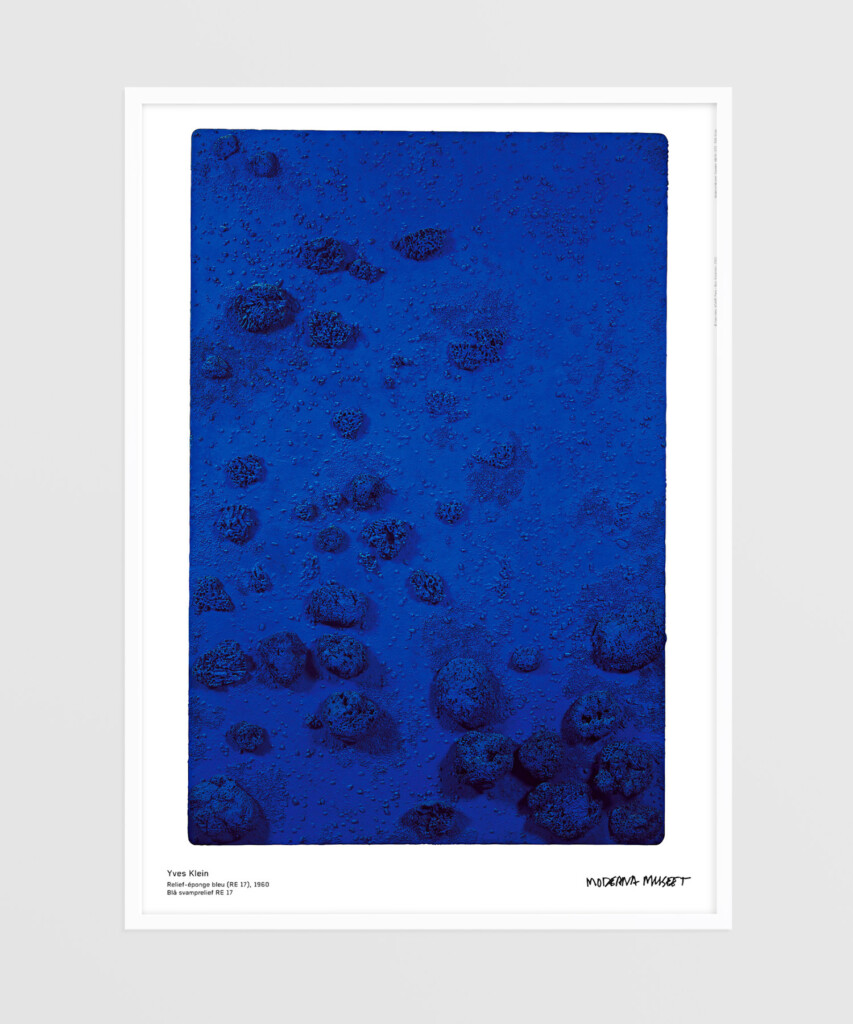 Relief éponge-Blue – イヴ・クライン - LEBENSFARBE