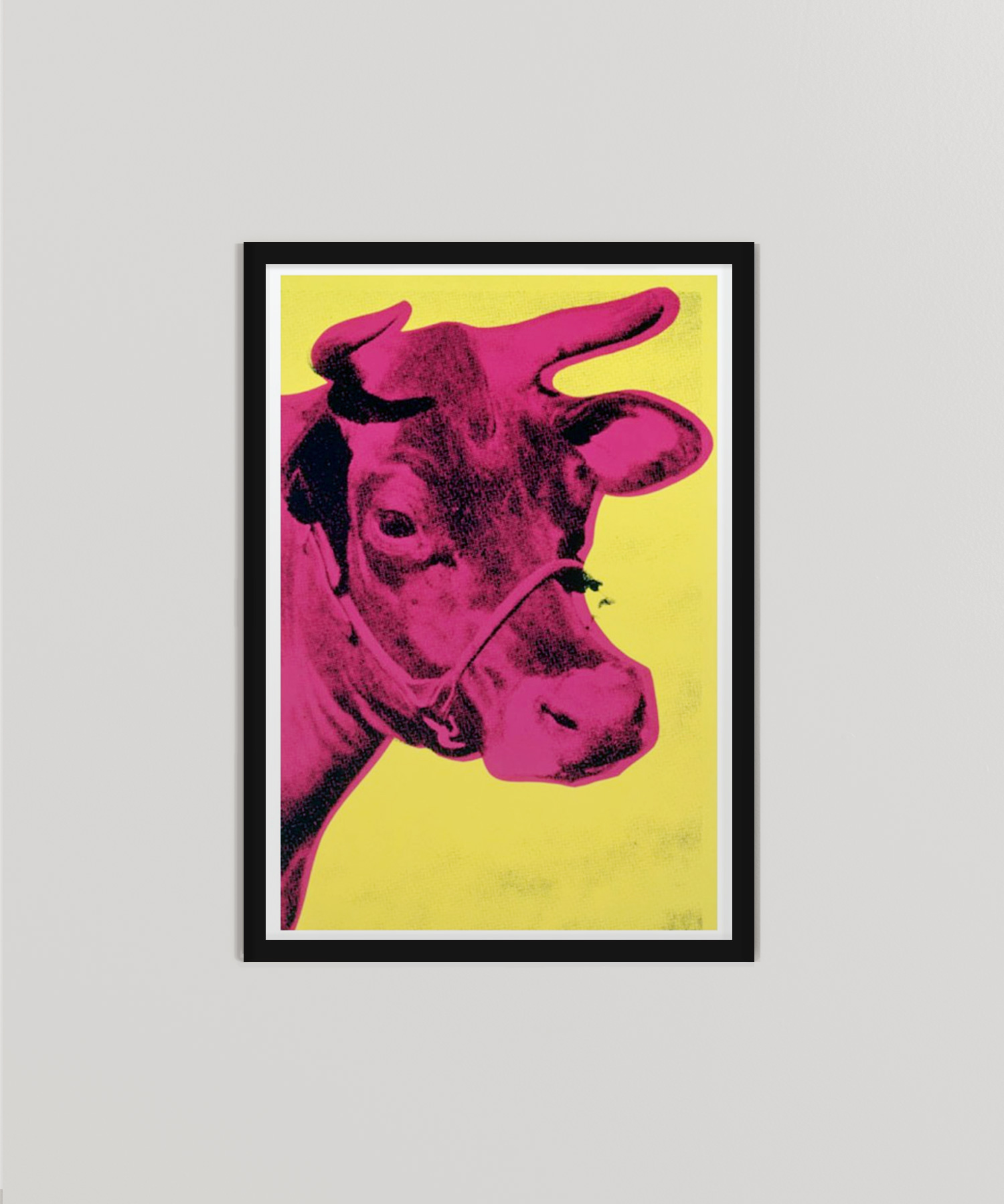 Cow, 1966 (yellow & pink) – アンディ・ウォーホル